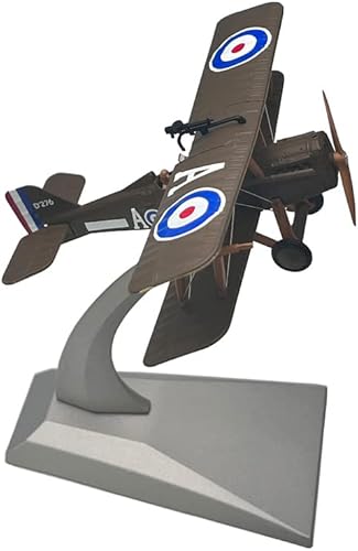 1:72 Escala WWI Royal Air Force SE.5A Biplane Propeller Fighter Metal Diecast Militar Avión Modelo Regalo Ornamento Colección
