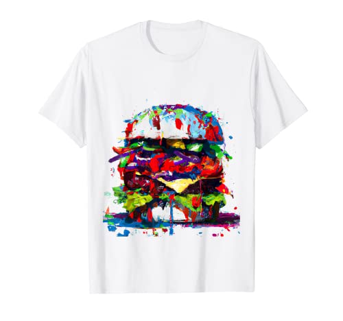 Artistic high end colorful burger design T-Shirt