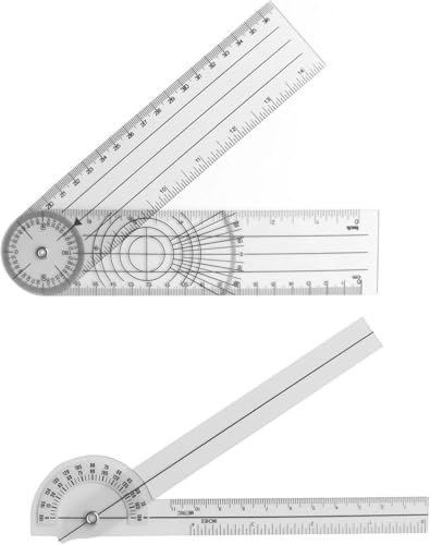 Amazon.co.jp: DEVENTORZ ゴニオメーター 2種類入り 180/360度測定
