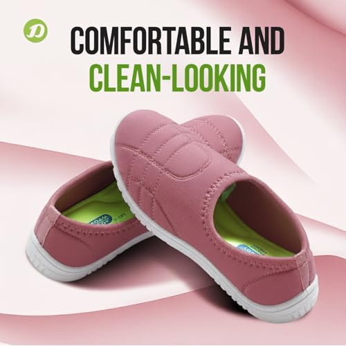Image of DOCTOR EXTRA SOFT Memory Foam Women's Shoes for Walking Gym Training,Casual, Sports,Slip-On,Lightweight Lace up Athletics Slipon Running Sneaker for Ladies and Girls