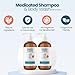 Happy Cappy Medicated Shampoo and Body Wash- Baby Dandruff Shampoo, Helps Cradle Cap and Seborrheic Dermatitis, Reduces Redness, Dermatologist Tested, Fragrance-Free- 8 Fl Oz (Pack of 2)