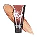 Melanie Mills Hollywood Gleam Body Radiance All In One Makeup, Moisturizer & Glow For Face & Body - Rose Gold, Mini 1 fl.oz.
