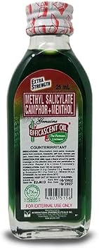 Efficascent Oil Extra Strength 25ml Counterirritant, Pack of 1