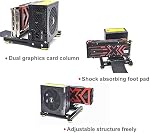 Video Card Holder Bracket Support ATX Power Supply EXP GDC Graphics Dock PCI-E Extension Riser Cable DIY Aluminum Computer Graphics Card Holder