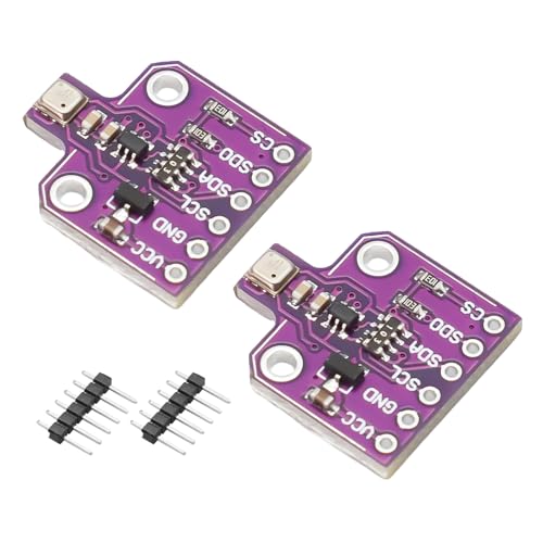 Ampia compatibilità: supporta sia la comunicazione I2C che SPI; il regolatore di tensione integrato consente un funzionamento stabile su sistemi a 3,3 V e 5 V, compatibile con Arduino e altri microcontrollori.