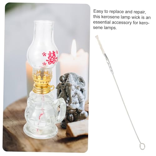 Accesorios mecha para lámpara de aceite y vela miniatura 2