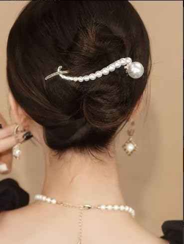 See full amazon price history chart for Gospice Luxury 1 Pcs Hair Banana Clip for women,Metal Banana clip,Beautiful Hair bun Accessories, lovely Pearl hair accessories girls, hair clips (TWIST - Pearl) Gospice Luxury 1 Pcs Hair Banana Clip for women,Metal Banana clip,Beautiful Hair bun Accessories, lovely Pearl hair accessories girls, hair clips (TWIST - Pearl) (B0CZHXGN2D) Amazon Price History, Amazon Price Tracker