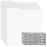 25PCS Vinyl Record Dividers 12 Inches Divider with A-Z Stickers Plastic Vinyl Record Divider for Records, Books & Collectibles, 12.5 x 13.5 Inch