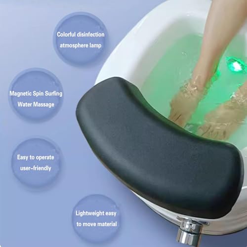 Spa de pies con calor y masaje con luz LED y temperatura ajustable miniatura 3