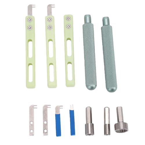 Luocute Repair Tool Kit Fit for S4 S5 S6 S7 S8 S9 S10 SE1 SE2 Watch, OS Battery Replacement Case and Back Cover Disassembly Tools