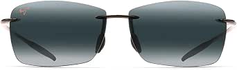 Maui Jim Polarized Lighthouse Rimless Sunglasses for Men and Women