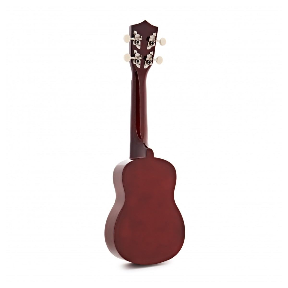 Pack Ukulele Soprano di Gear4music, Accordatore, Custodia e Corde | Tono Classico di Ukulele Soprano, Corpo Durevole in Tiglio, Manico Acero Ebanizzato, Compatto per Viaggiare, Custodia