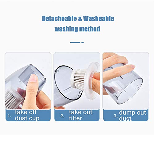 Aspirador de pó portátil para carro Aspirador portátil com fio de alta potência DC 12V Auto Mini asp