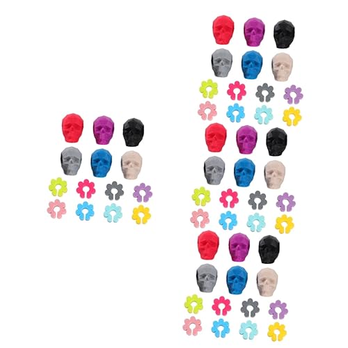 Marqueurs de verres à vin pour éviter les échanges : solution silicone 56 pièces