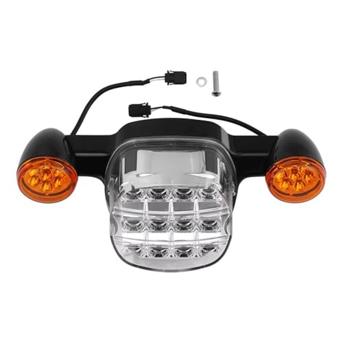 Luz trasera de motocicleta freno señal giro Low Rider FXLR 2018 2020 negro