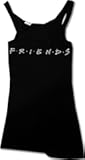 Friends Black Tank Top Warner Bros Standard James Perse Size 0