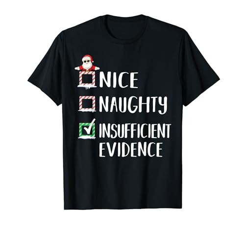 Naughty Nice Christmas List Family Pajama Men Women Kids T-Shirt
