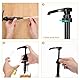 ZYEKIU 6 Stück Dosierpumpe, Sirup Spender Sirup Pumpspender Wiederverwendbarer, Dosierpumpe Pumpspender Syrup Pump für 500ml/1000ml Flaschen, Sirup Pumpspender mit Langen Schläuchen (Schwarz)