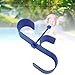 2 Pcs Pool Fence Hooks, Plastic Adjustable Swimming Pool Pole Hangers Fence Hooks Holder for Hanging Pool Tool Swimming Pool Accessories