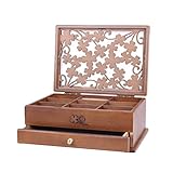 4. Úselo para decorar su estante o tocador.También se puede utilizar para almacenar decoraciones, hierbas, tarjetas de tarot grandes, artículos de feng shui, incienso, sellos, etc.