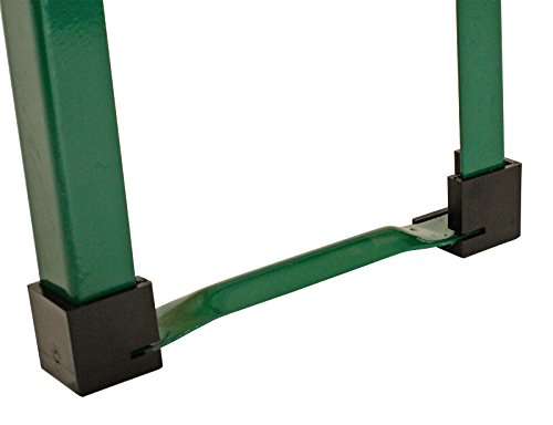 Bodenschoner Satz für Festzeltgarnitur, Kunststoff schwarz, 12-teilig