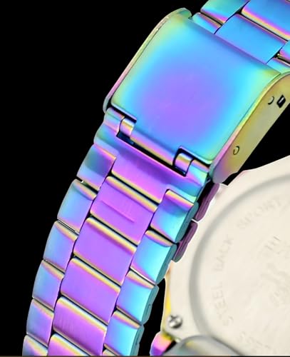 Gosasa Fashion Touch Screen Digital Watch for Men and Womens Stainless Steel Elegant Watches for Women 30M Waterproof Outdoor Sports Diamonds LED Wrist Watch3