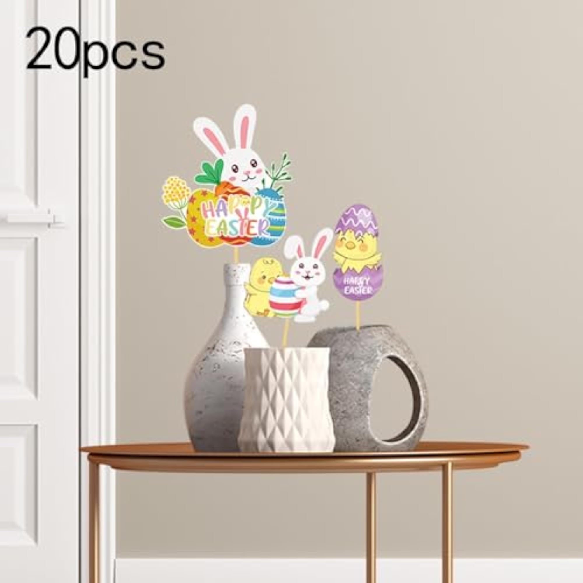 Easter Vase Decorations, 20pcs