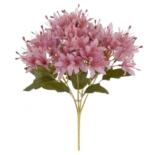 Buquê Lírio Artificial 90 Mini Flores Decoração Enfeite Casa Rosa