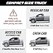 DaShield Ultimum Series Car Cover for Nissan Datsun 620 2-Door Pickup 1974-1979 Standard Cab Short Bed All Weather Protection Semi Custom Full Coverage Dust, Sun Snow Rain Protection Indoor Outdoor