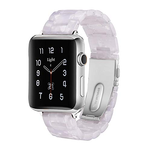 Image of Light House Apple Watch Bands-Fashion Lightweight Resin iWatch Bands for Women Men 38mm /40mm /41mm /42mm(Series 11 10), 49mm /46mm /45mm /44mm /42mm(S 3 2 1), Compatible with Apple Watch Series 11 SE 10 9 8 7 6 5 4 3 Ultra