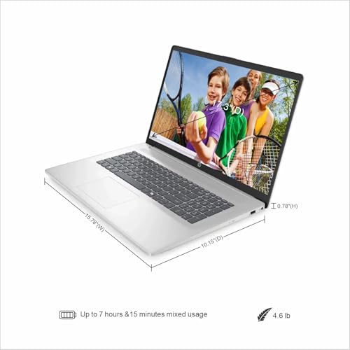 Image of HP 17 inch Business Laptop Computer • 2026 Edition • Intel 8-Cores Core i3 CPU • 32GB RAM | 2TB SSD • Long Battery Life • Numeric Keyboard • Windows 11 with Office 365 for The Web