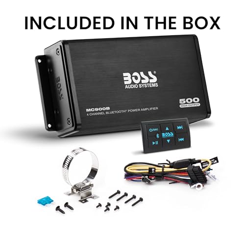 BOSS Audio MC900B Bluetooth Enabled All-Terranin Utility Amplifier System