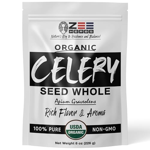 ZeeHERBS Organic Celery Seed Whole