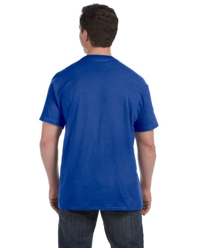 Hanes Tagless T-Shirt With A Pocket, Deep Royal, Xx-Large #TOP3