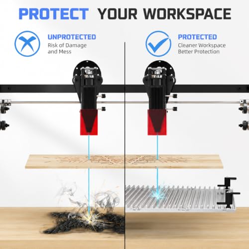 Image of Longer Honeycomb Laser Bed, 100x400 mm Working Table - (4 Pack)
