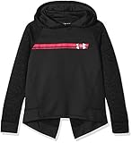 Mangas raglán Under Armour Teamwork Terry Hoody Sudadera, Niñas, Negro (001), S