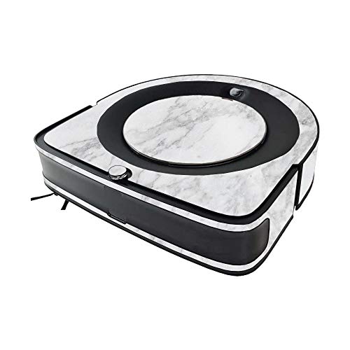 Image of MightySkins Glossy Glitter Skin Compatible with iRobot Roomba s9 Vacuum - Frost Marble | High-Gloss Glitter Finish | Easy to Apply and Change Styles | Made in The USA