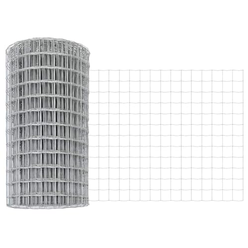 mtlskopl Valla europea 60 x 100 cm de hierro revestido de PVC, diseño moderno, robusto y duradero, para jardín, terraza, balcón, como protección visual decorativa