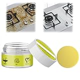 Power Cleaning Stone with Eraser Sponge - Natural Stone Cleaner & Polish for Granite,Marble,Quartz Surfaces,Gentle Care for Kitchen Countertops,Bathroom Tiles,Shower Walls & Floors,Restores Shine,100g - Image 1