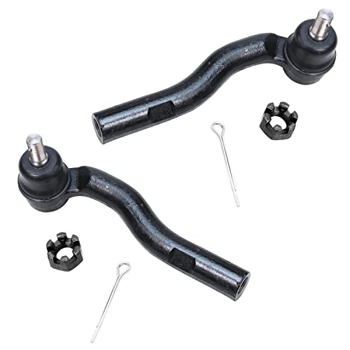 Image of Detroit Axle - 10pc Front End Suspension Kit for 2002-2010 Lexus SC430, 2 Upper Control Arms w /Ball Joint 2 Sway Bars 4 Inner Outer Tie Rods 2 Boots 2003 2004 2005 2006 2007 2008 2009 Replacement