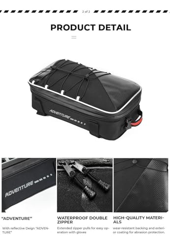 Support Top Case R 1200 RT LC 2014 Racks et Garde-Corps Arrière - 6