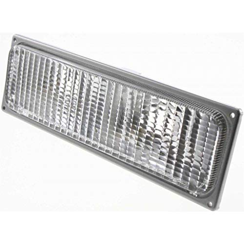 For 1988-1993 Chevy C1500/2500/3500 Parking/Signal Light Driver And Passenger Side Pair Composite For Gm2520108 #TOP2