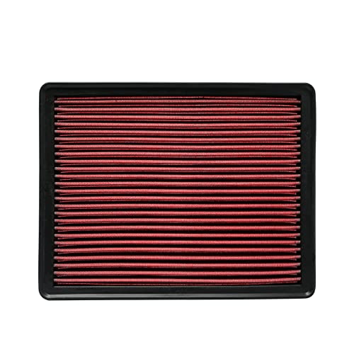 AO-2129 Air (Oiled) Filter Replace 33-2129,High Performance,Washable Compatible with 1999-2019 Chevy/GMC Truck/SUV V6/V8 (Silverado, Suburban, Tahoe, Sierra, Yukon, Avalanche)