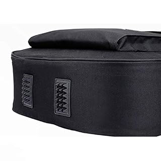 YLiansong-home Sac Guitare Acoustique Sac de Guitare de 41 Pouces épaisses à l'eau imperméable à l'épaule Acoustique de… – Image 3