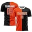 Black Orange White