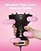 Bellissima Diffon Ceramic Diffuser Hair Dryer for Curly Hair - 2-in-1 Blow Dryer with Diffuser - Reduces Frizz, Defines Curls, Volumizes - Lightweight, Compact, Easy Hold Handle