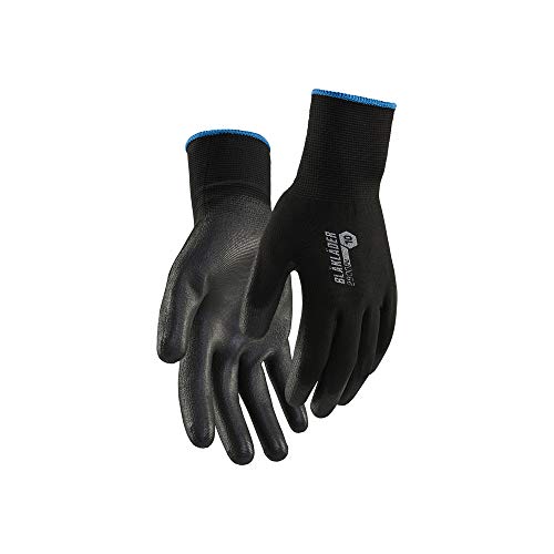 Guantes de trabajo de poliuretano negro Blaklader 2900145399006 en talla 6