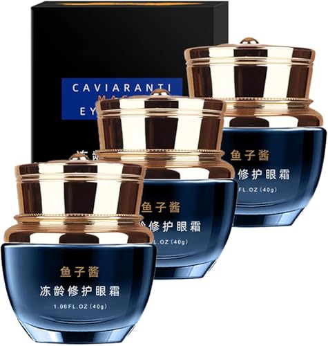 MavChanolia Crema per Gli Occhi al Caviale Caviar Repair Essence,Crema per Gli Occhi al Caviale rassodante e liftante,Crema per Gli Occhi al Caviale Caviar Repair Essence,per occhiaie e gonfiori