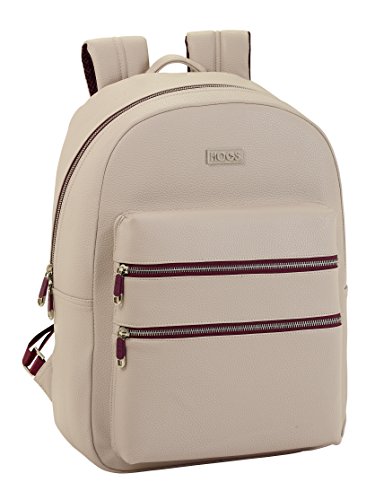 Preisvergleich Produktbild Teenager Rucksack Moos "Capsula" Beige - Offiziell - Laptop 15.6 Zoll