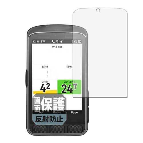 Leipsden Wahoo ELEMNT ACE �Ή� ClearShield �ی� �t�B���� ���˒ጸ �h�C�A �h�w�� ���{��